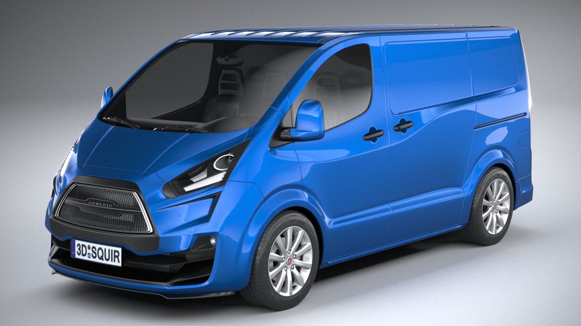 3D generic van medium model - TurboSquid 1498199