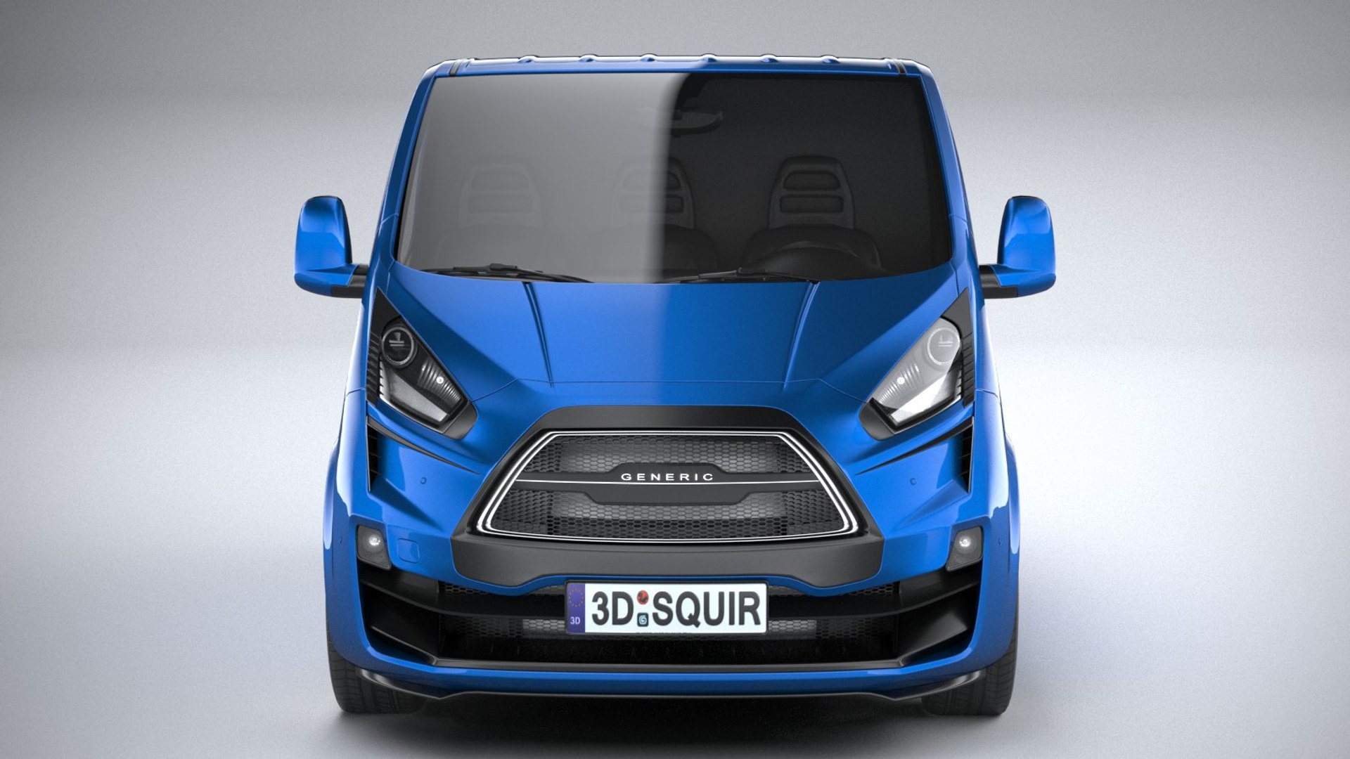 3D generic van medium model - TurboSquid 1498199