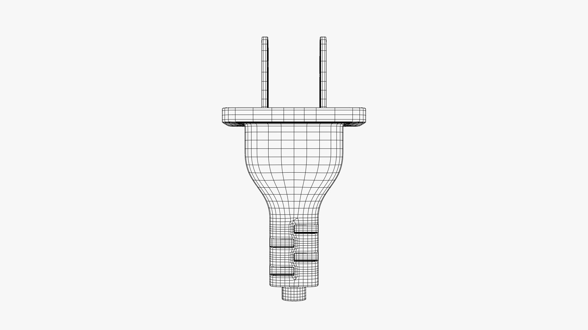 3D Wire Plug 3D Model - TurboSquid 2373964