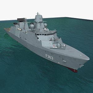 Iver Huitfeldt Class Frigate at Sea Used