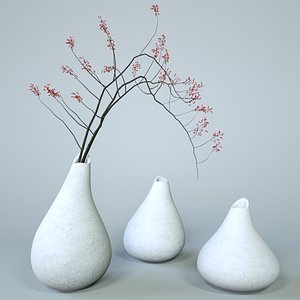 Minimalistic Ceramic Vase Set