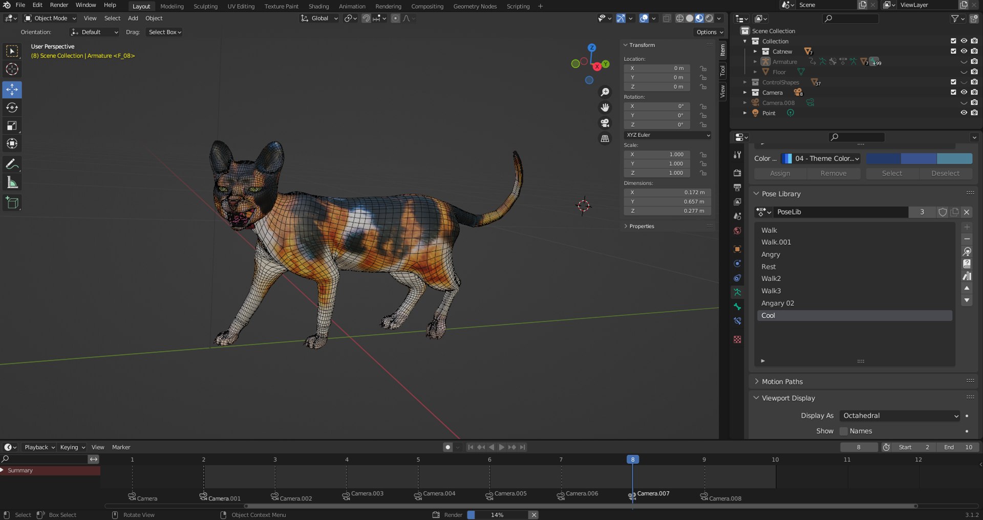 3D Fur Calico Cat V04 Rigged and Animated https://p.turbosquid.com/ts-thumb/X2/E34MHw/ce/capture14/png/1667313041/1920x1080/fit_q87/a2cfbd243ff4f97ad88c14aea32d94439c838df8/capture14.jpg