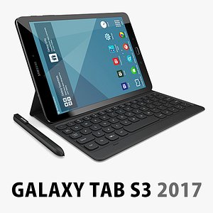 Samsung Galaxy Tab S3 9.7 + Keyboard Cover + S-Pen