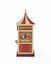 Circus Ticket Booth - Tall Wooden Carnival Kiosk with Striped Roof PBR