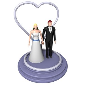 Bride and Groom Figures