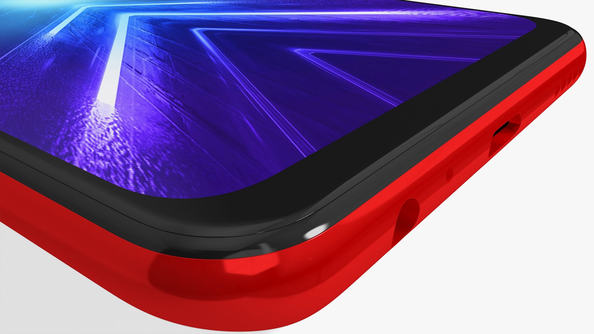 3D Realistic Honor 9x Red Model - TurboSquid 1524007