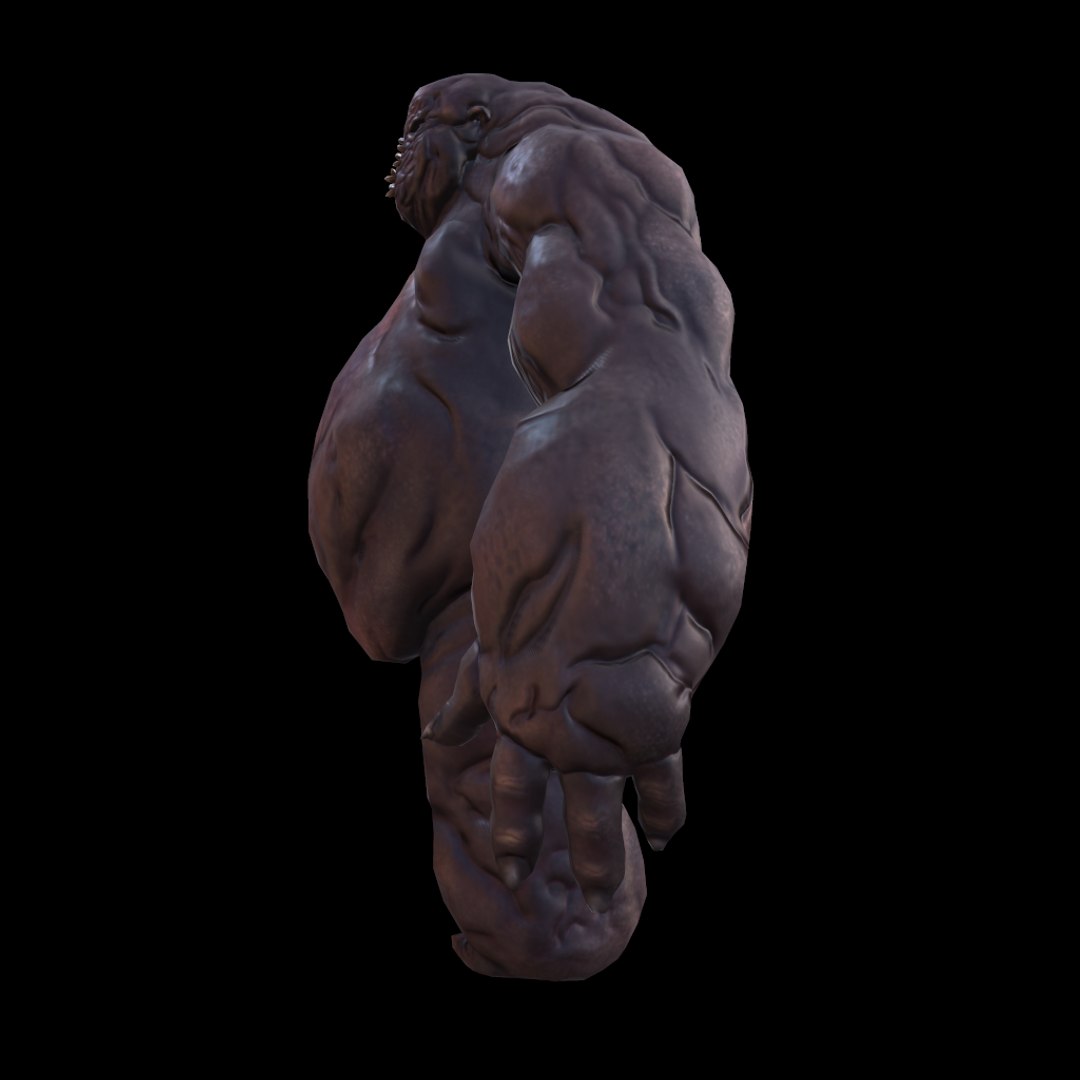 Character Creature Fat 3d Model