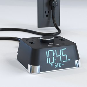 CubieTime Alarm Clock + Legrand Outlet