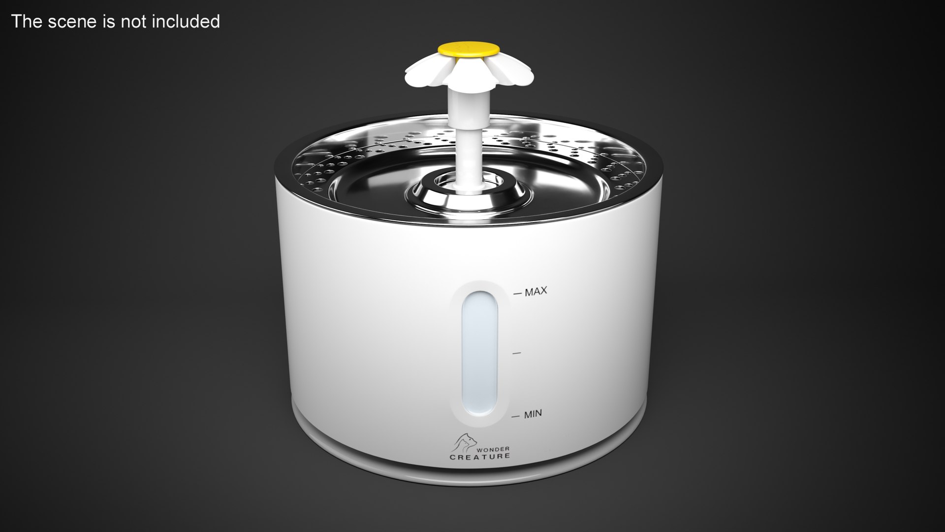 Cat Water Fountain Wonder Creature Model TurboSquid 1975119