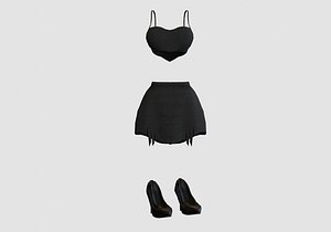 skirt female outfit