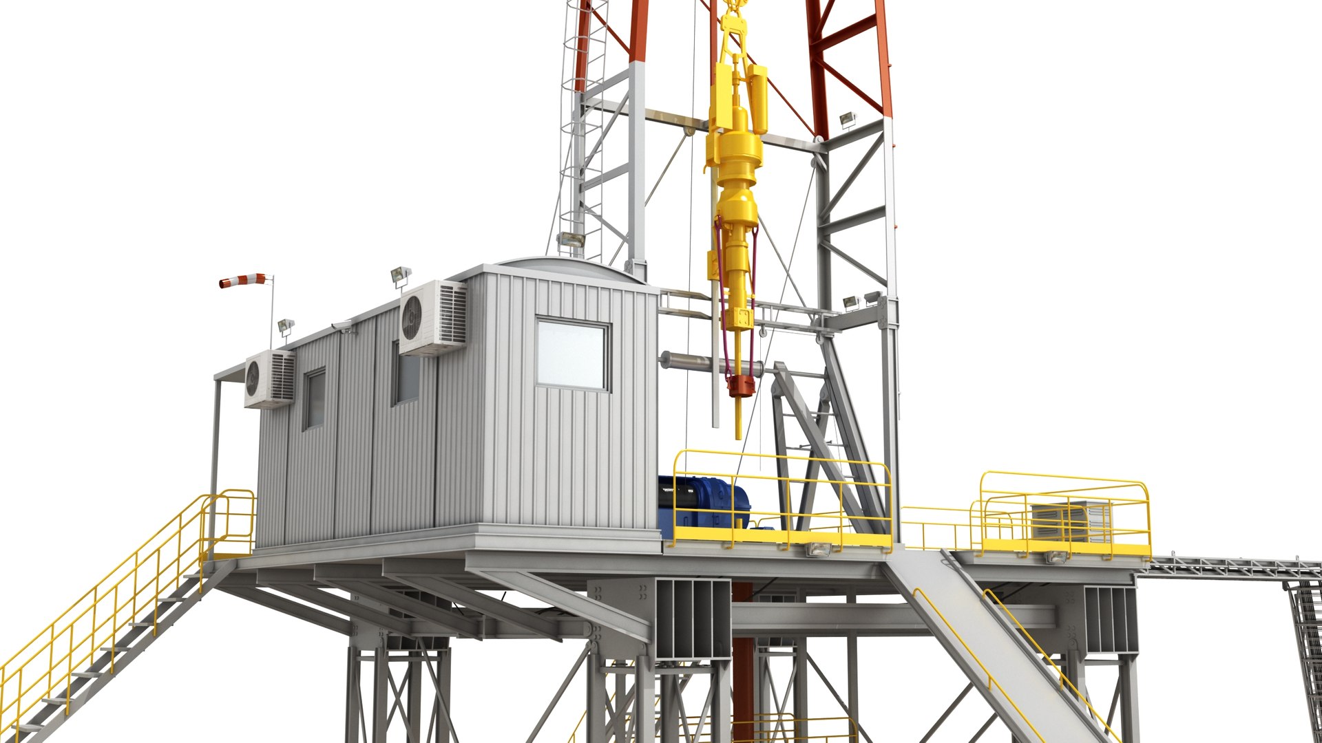 Land Rig 3D Model - TurboSquid 1288885