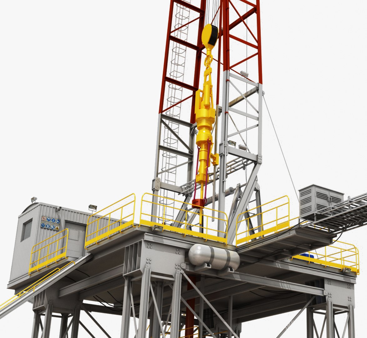 Land Rig 3D Model - TurboSquid 1288885