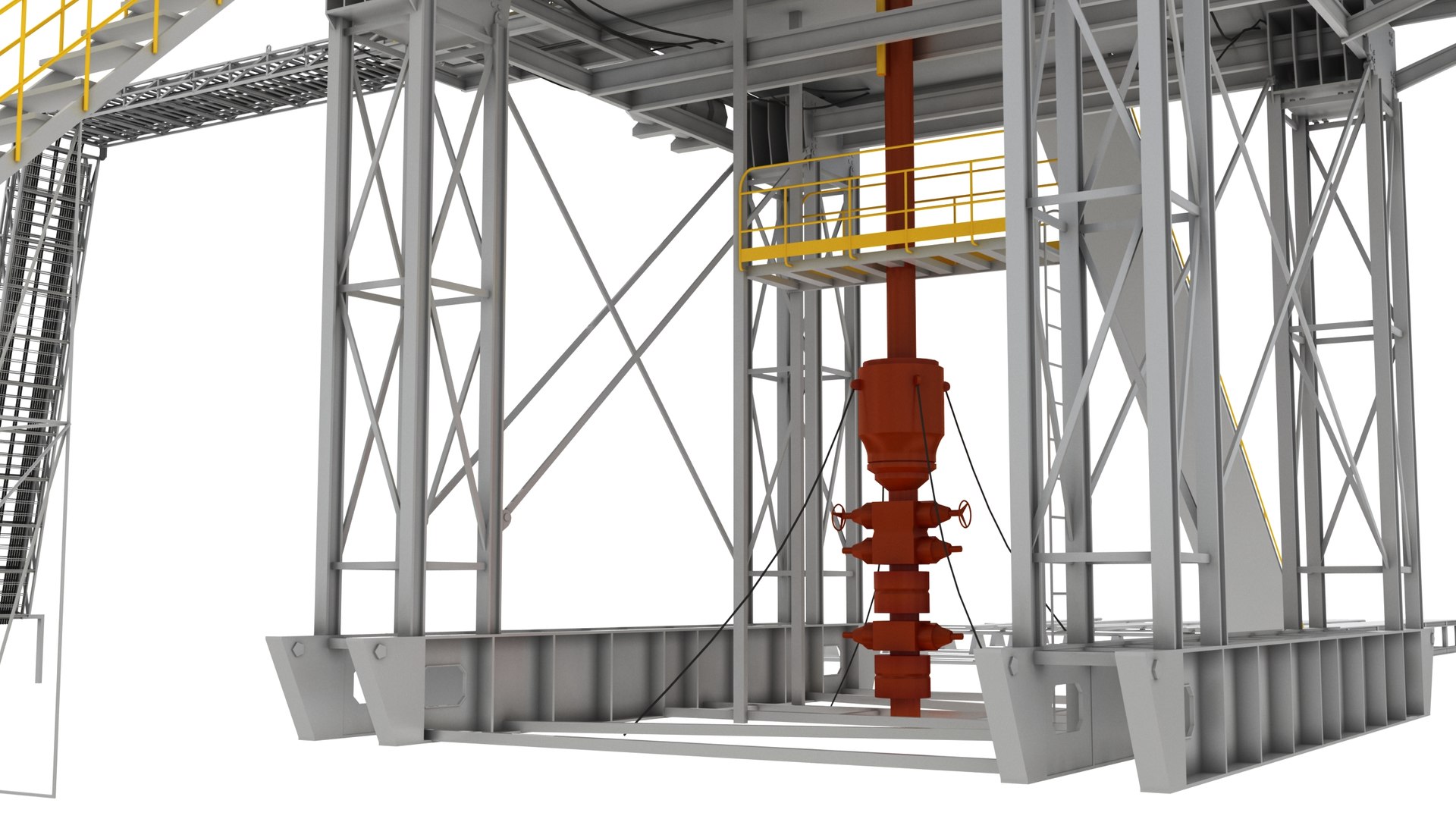 Land Rig 3D Model - TurboSquid 1288885
