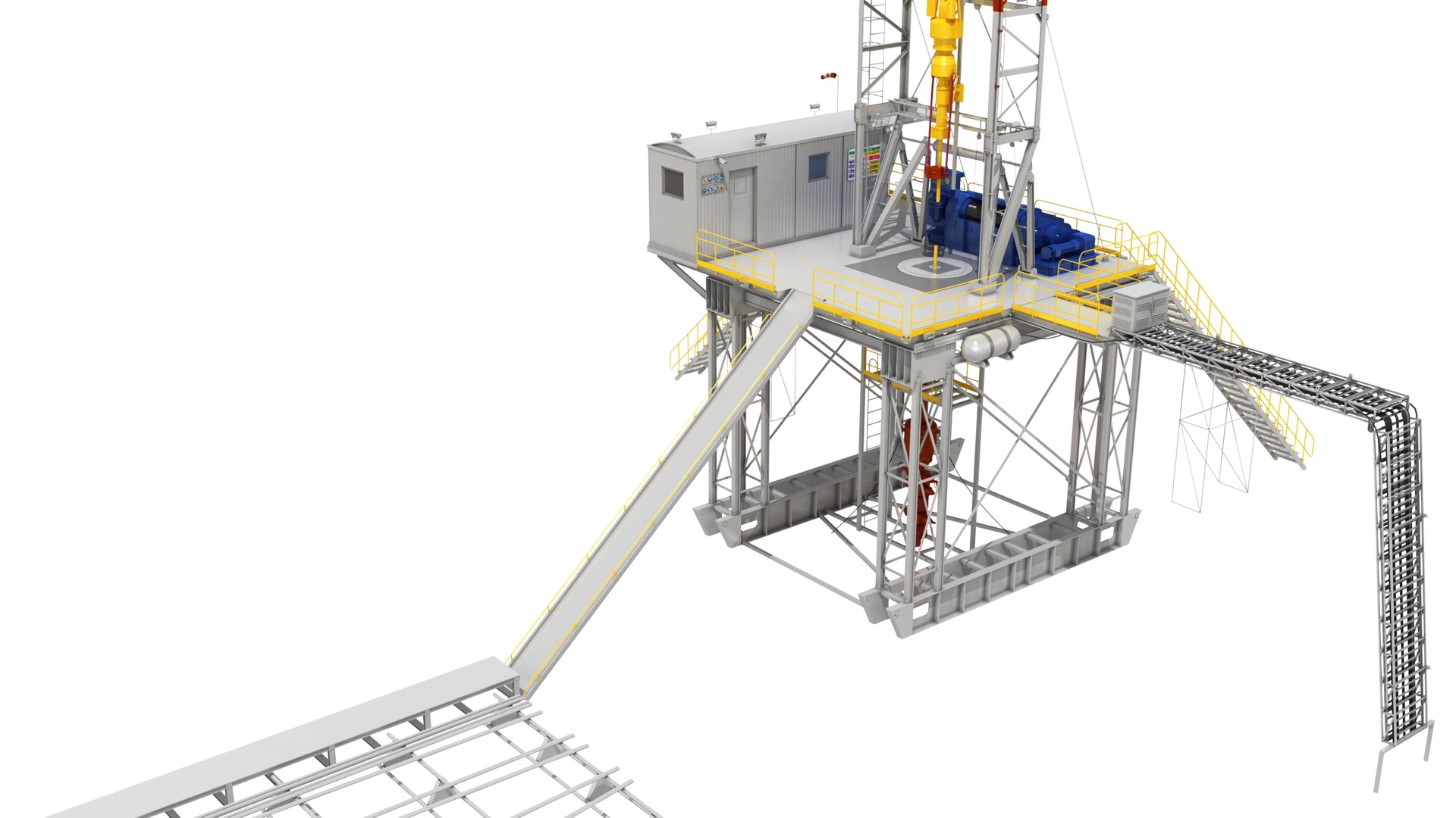 Land Rig 3D Model - TurboSquid 1288885