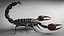 scorpion rig animation 3d model
