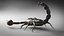 scorpion rig animation 3d model