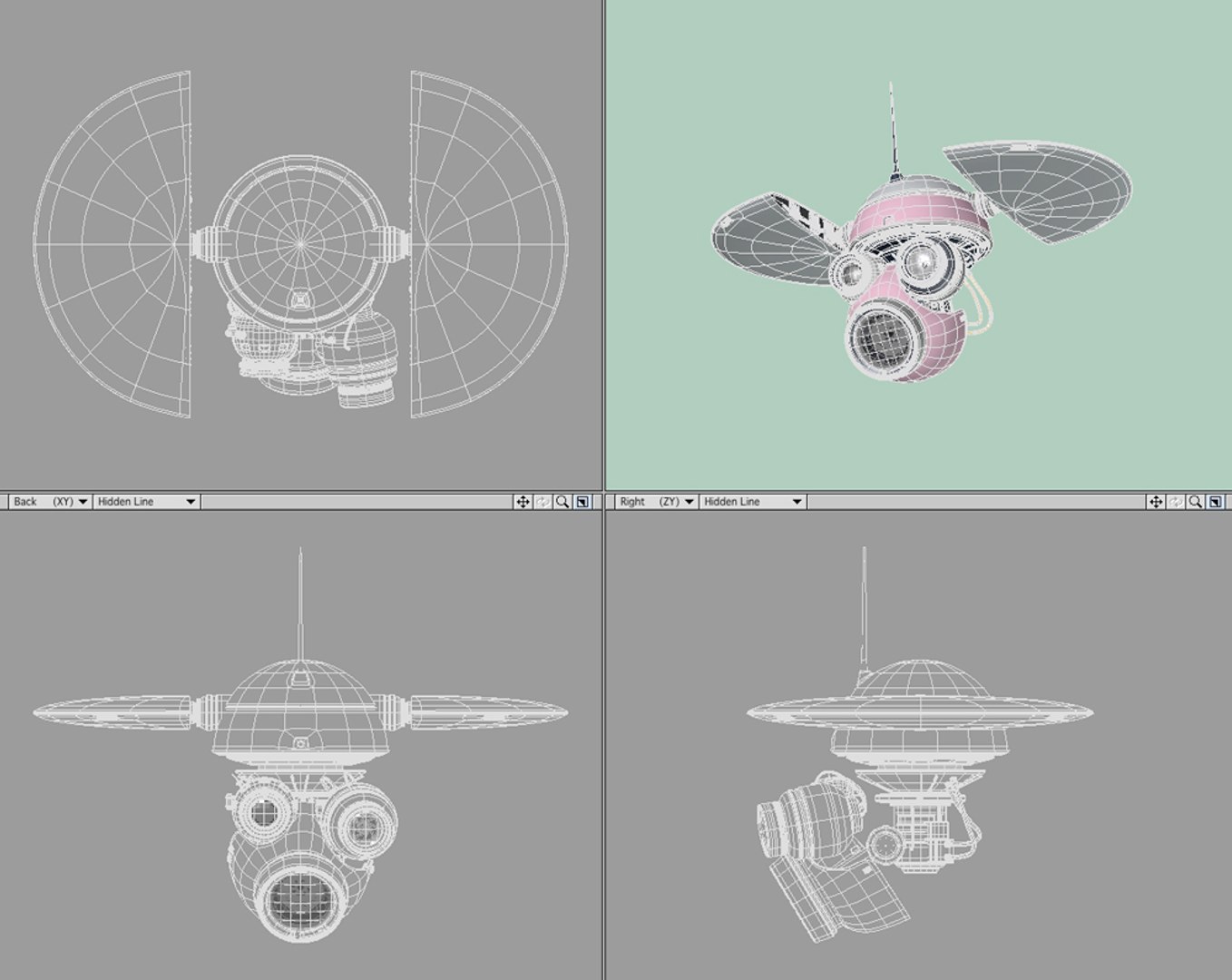 Camera Pod Races 3d Obj