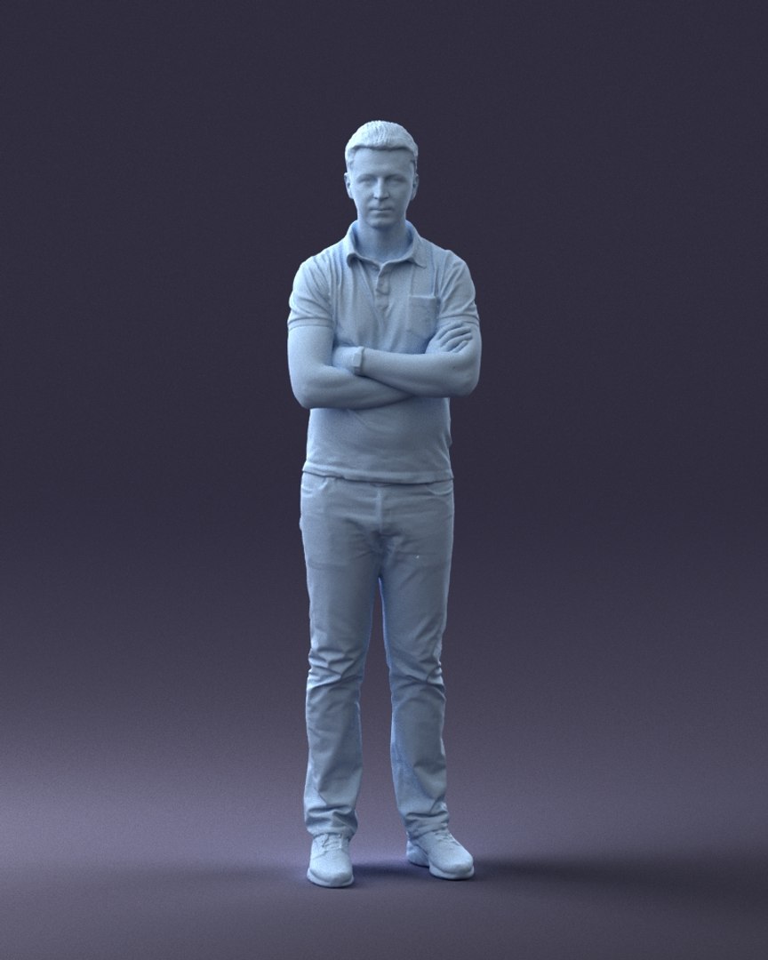 3D Model Scanned Human Ready - TurboSquid 1557053