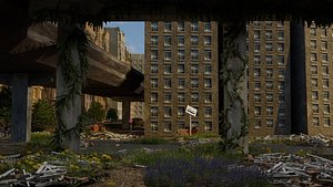 Ruined city