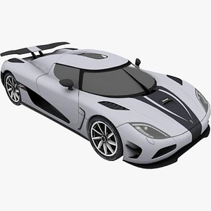 3D Koenigsegg Agera model