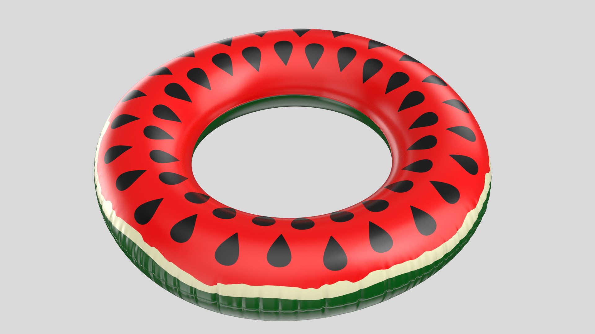 3D Model Inflatable Watermelon Ring - TurboSquid 1761381