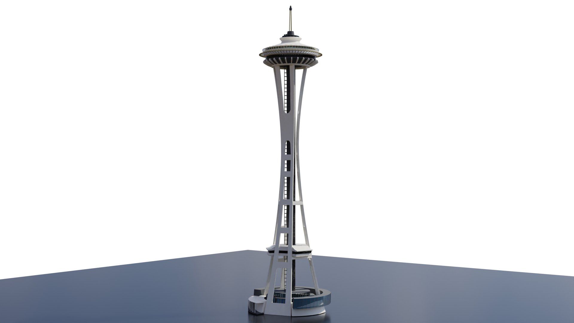 Space Needle 3d - Turbosquid 2104368