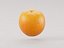Orange fruit 3d model 3D model