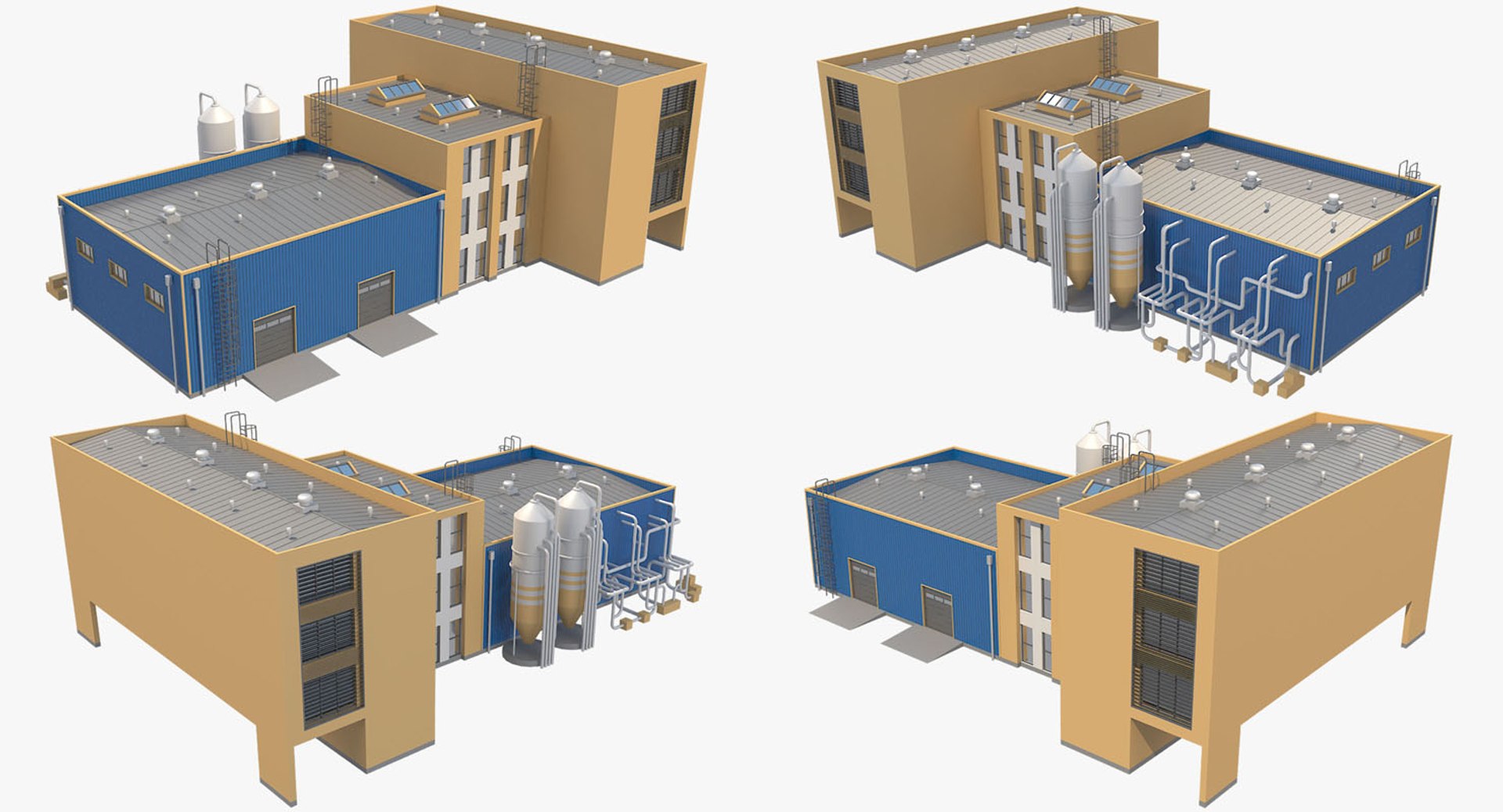 Industrial model. 3d визуализация производства. Визуализация на производстве. 3d модель Industrial. Визуализация загрузки производства.