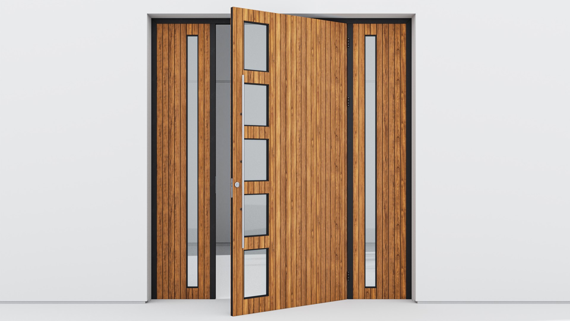 Aluminium Door 93 3D Model - TurboSquid 2021026