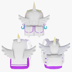 3D bag 3x name135 Backpack model