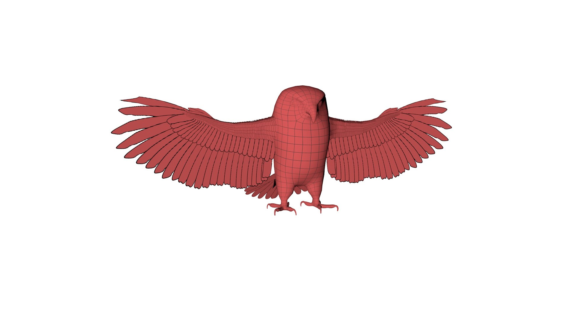 3D Mesh Owl Model - TurboSquid 1660586