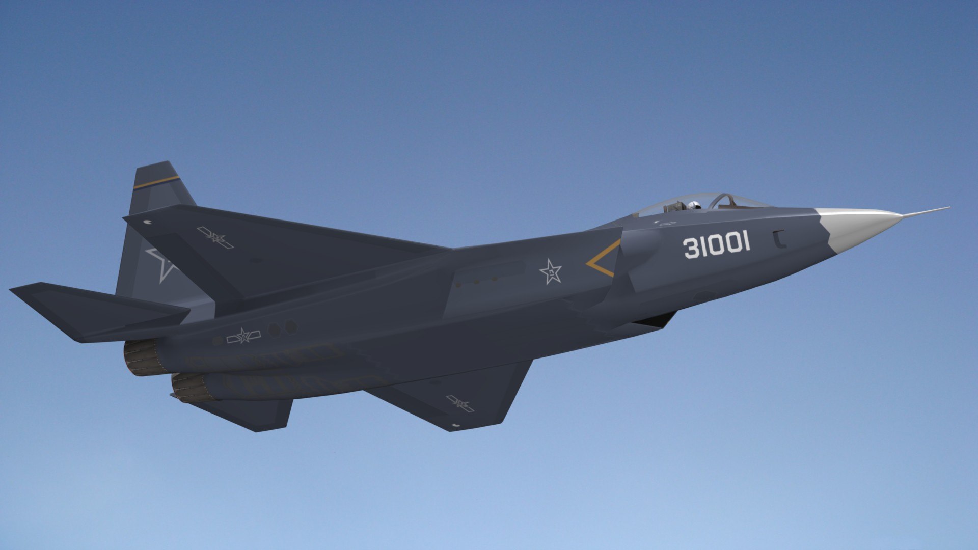 3D Shenyang FC31 Gyrfalcon - TurboSquid 1734614