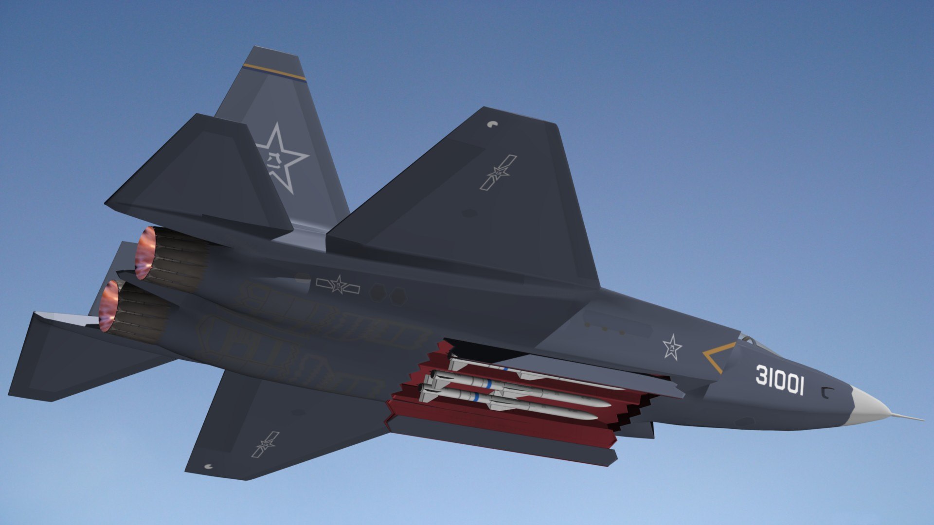 3D Shenyang FC31 Gyrfalcon - TurboSquid 1734614