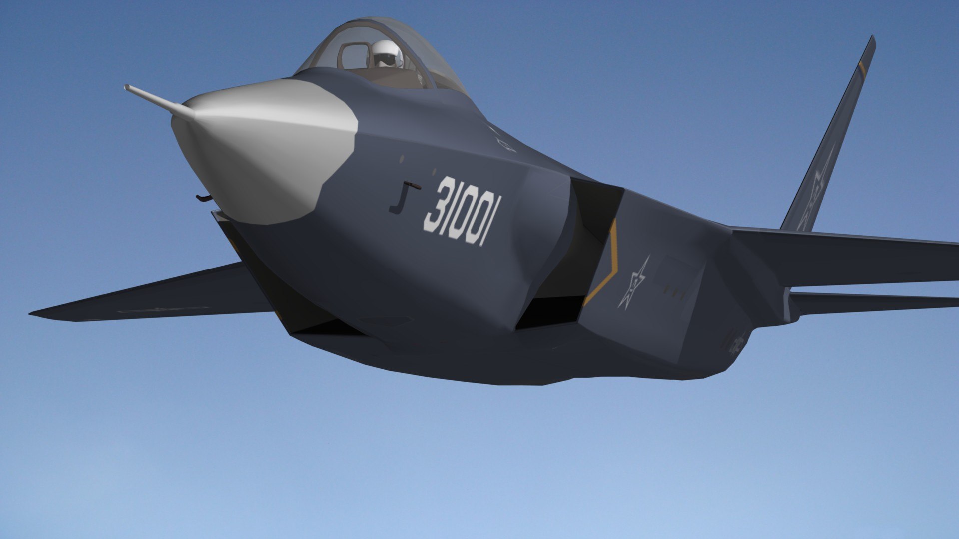 3D Shenyang FC31 Gyrfalcon - TurboSquid 1734614