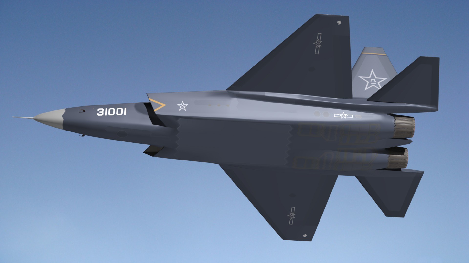 3D Shenyang FC31 Gyrfalcon - TurboSquid 1734614