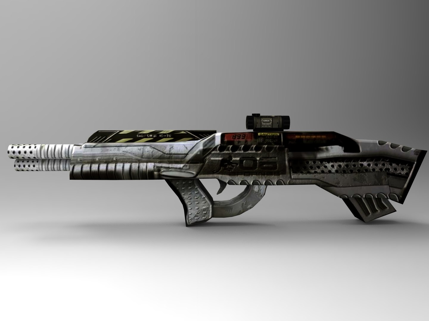 3d Obj Gun