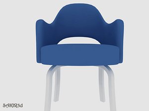 3d realistic chair