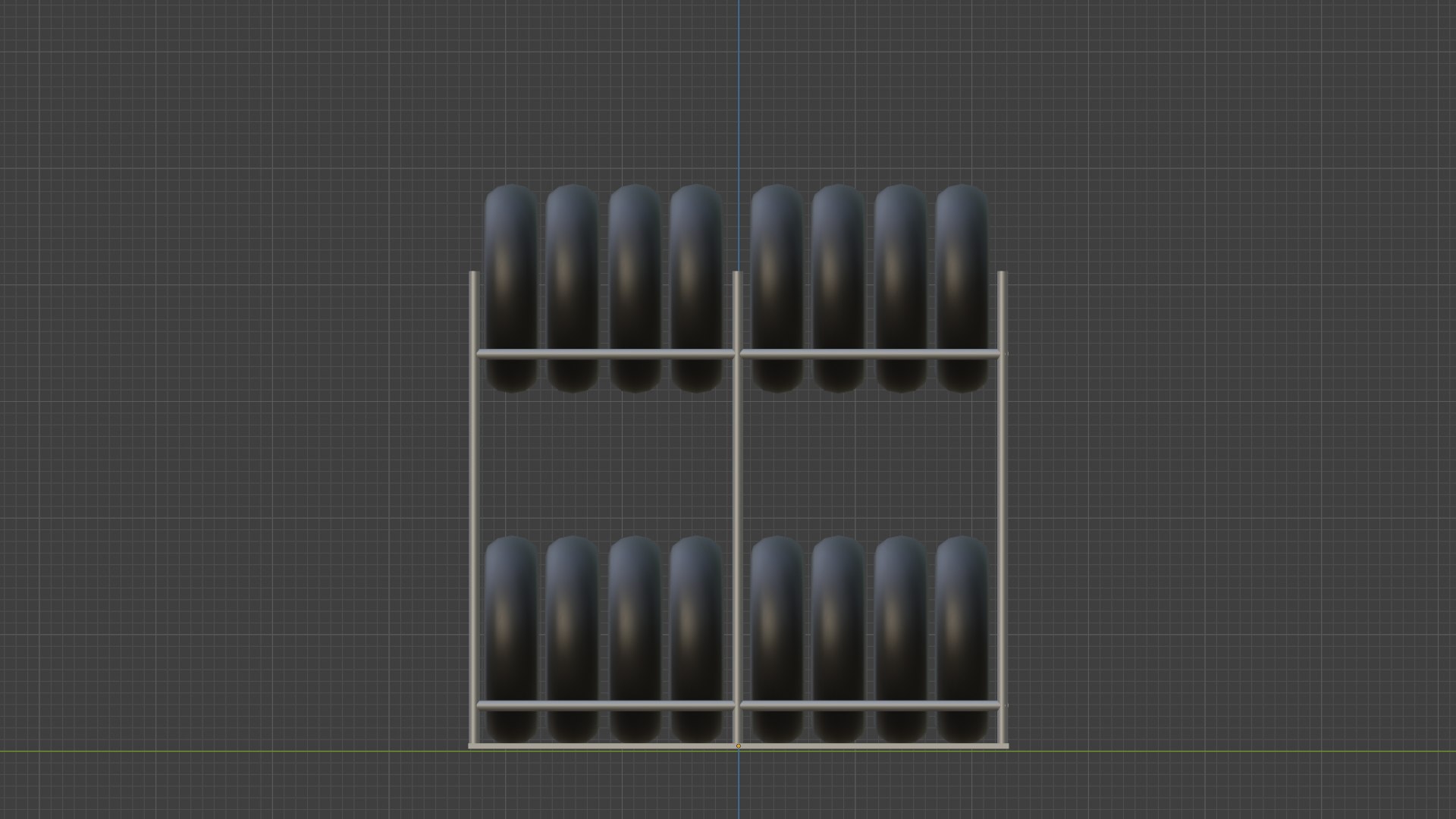 3D Model TyreRack - TurboSquid 1896514