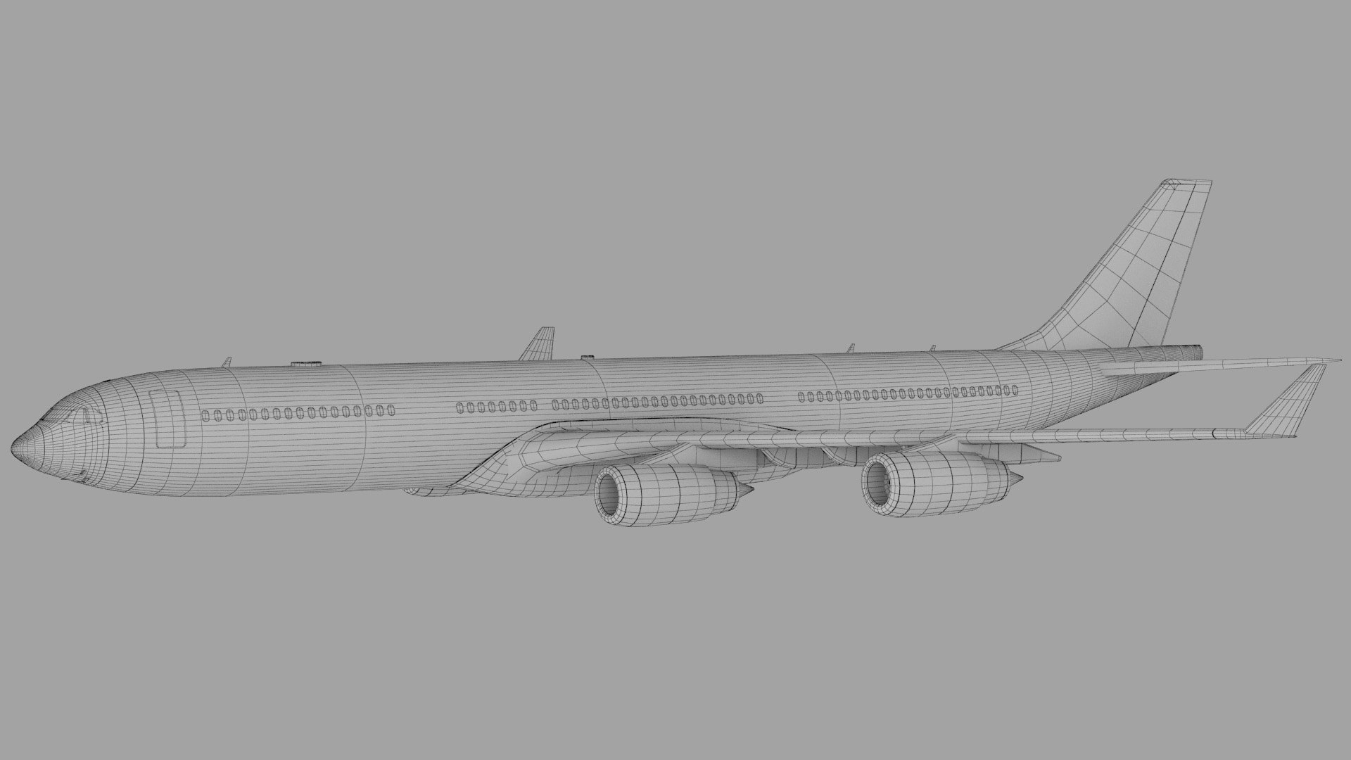 Airbus A340 Model - TurboSquid 1573920