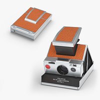 SX-70 Land Series Folding Camera Brown Rigged