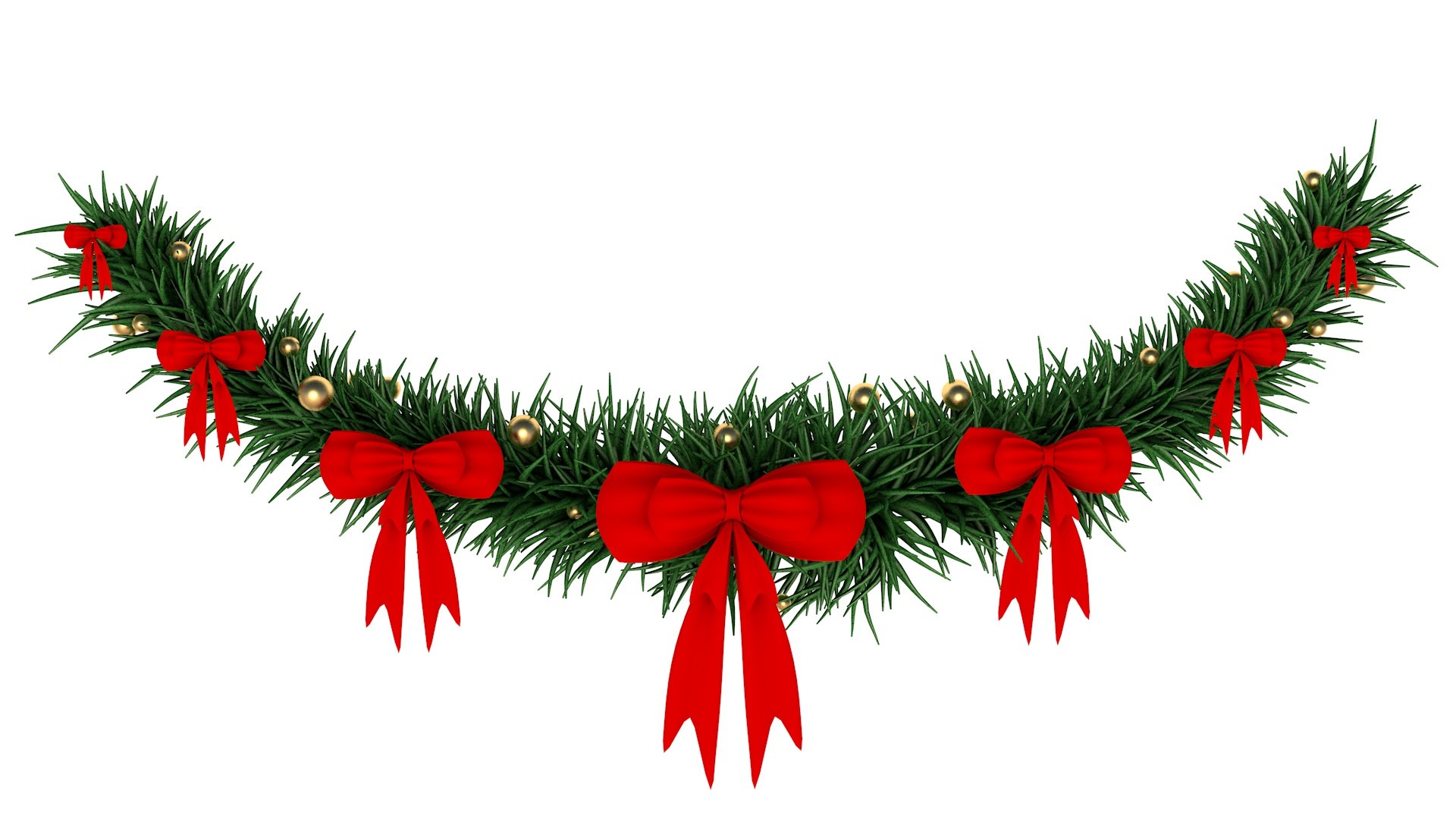 Christmas Wreath 3d - Turbosquid 1810524