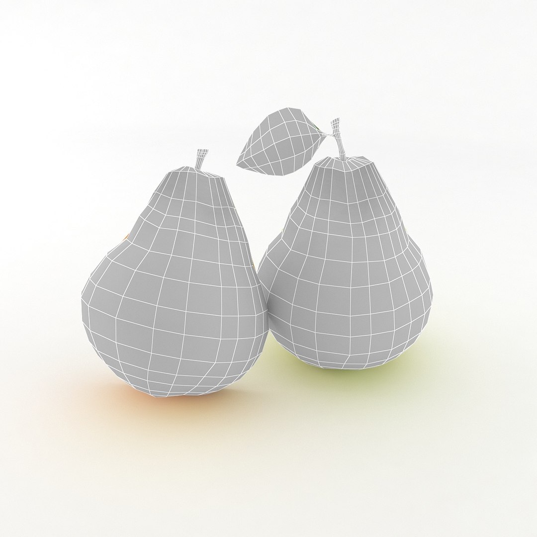 Pears Model - TurboSquid 1309941
