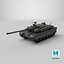 3D K2 Black Panther Tank