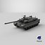 3D K2 Black Panther Tank