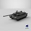 3D K2 Black Panther Tank