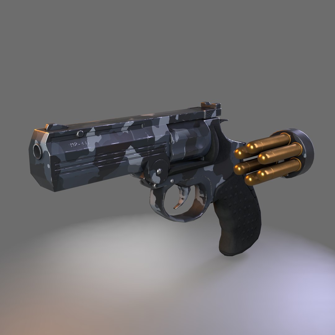 Mp 412 Rex 3D Model - TurboSquid 1433394