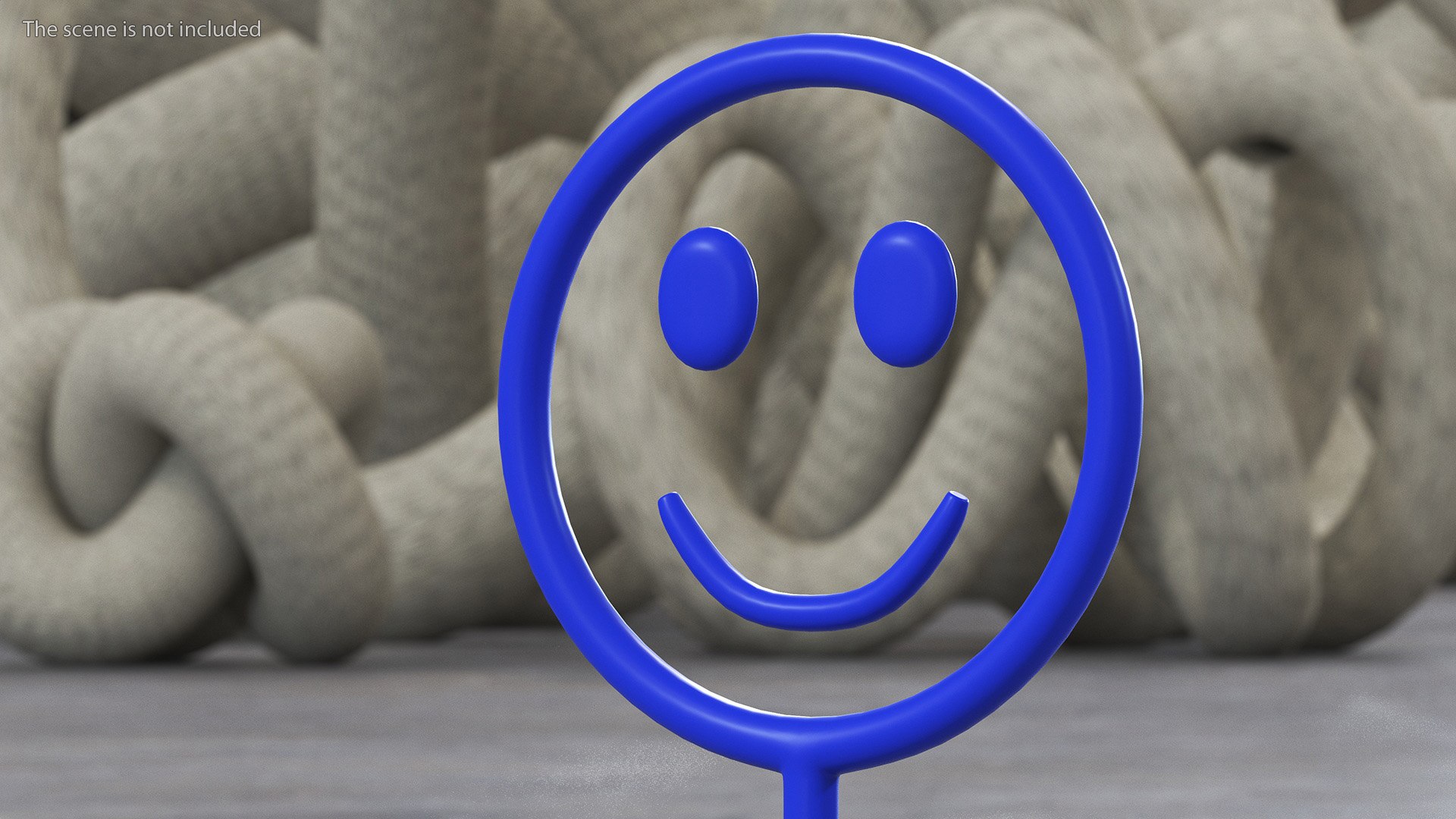 Stick Figure Blue Rigged For Maya 3D - TurboSquid 2095537