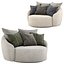 Globe poltrono girevole sofa by Flex team