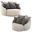 Globe poltrono girevole sofa by Flex team