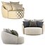 Globe poltrono girevole sofa by Flex team